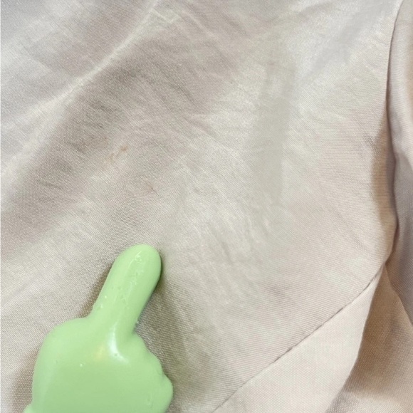 Zara Modal Blend Satin Style Pants W/Pocket Drawstring Woman’s Size XL Beige  - Picture 15 of 16